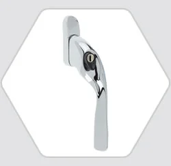 Exclusive Elitis Scroll Handle in chrome