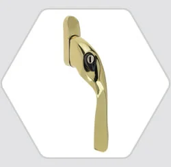 Exclusive Elitis Scroll Handle in gold